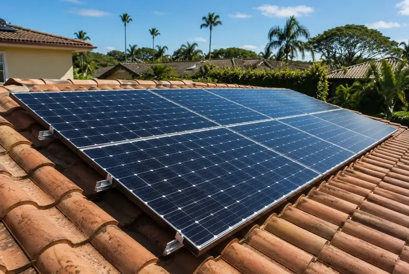 Installation de panneaux solaires à Juillé